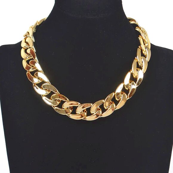 Oversized CCB Chain Necklace - Picture 1 of 1